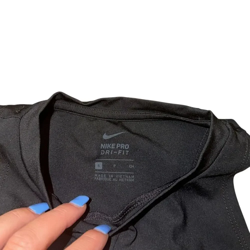 Nike Pro Dri-FIT graphic crop top Shirt Small Women’s S